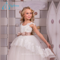Lace Appliques Sashes Bow Cheap Flower Girl Dresses